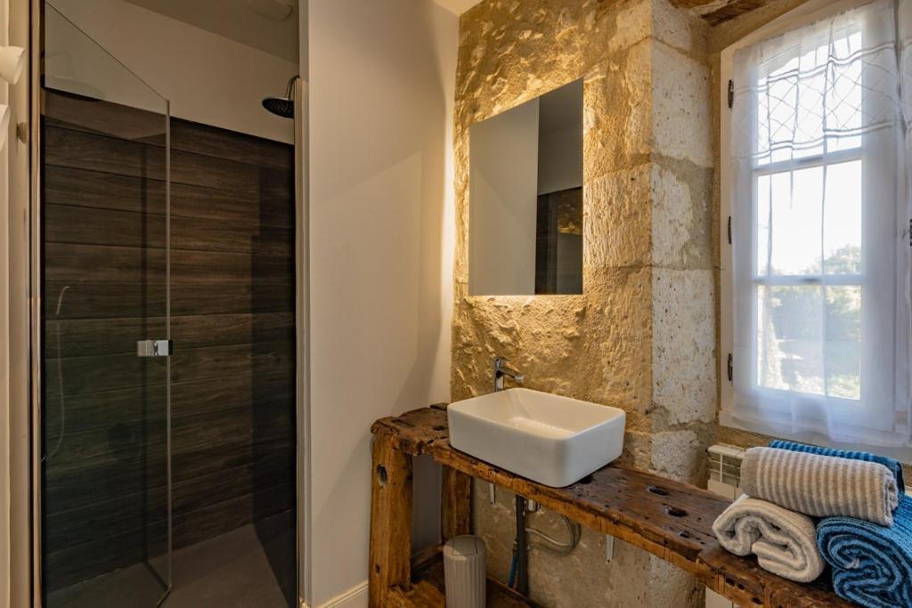 Bed and Breakfast Domaine De Laplan Cezan Exterior foto