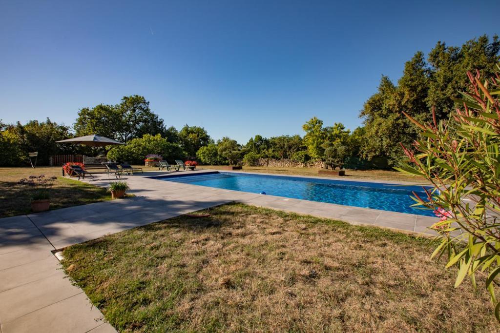 Bed and Breakfast Domaine De Laplan Cezan Exterior foto